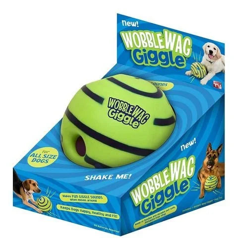 כדור Wobble Wag Giggle Glow